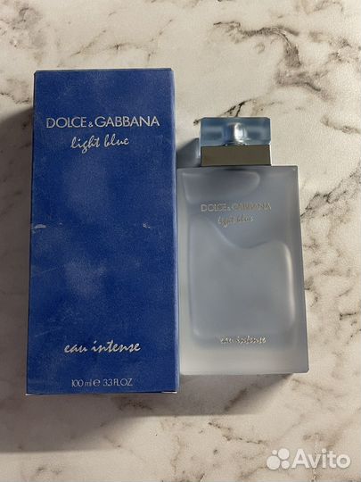 Духи Dolce gabbana light blue Eau Intense 100ml