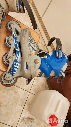 Роликовые коньки детские раздвижные 34-37