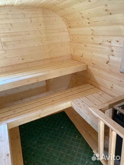 Баня-бочка квадро с доставкой