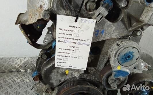 Двигатель бензиновый renault megane 3 (1SK71BV01)