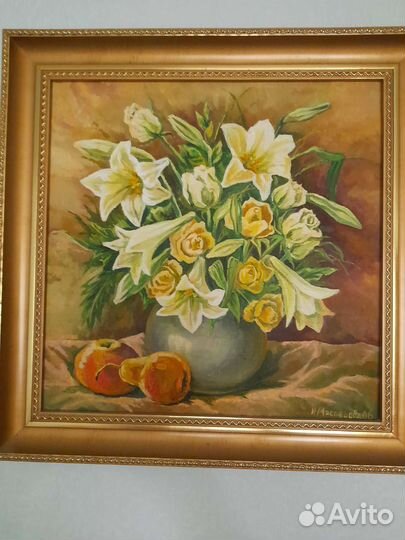 Картина маслом на холсте большая