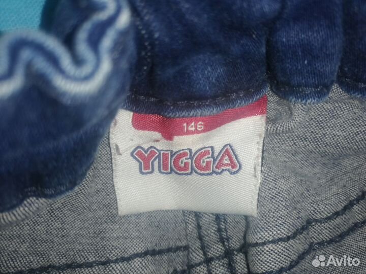 Джинсы на девочку 146