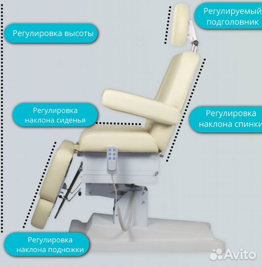 Педикюрное кресло с Электроприводом Сириус-10