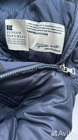 Полукомбинезон зимний для мальчика 92/98