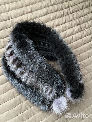Меховая повязка на голову