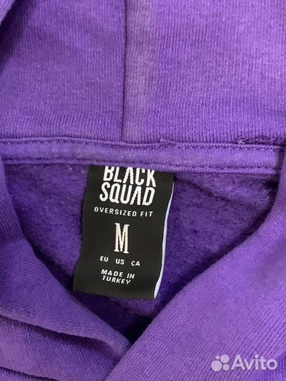 Худи Black Squad оверсайз