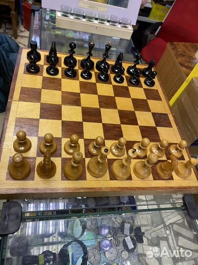 Шахматы СССР Валдай 1960х Хорошее состояние