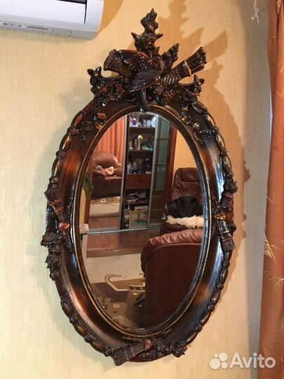 Зеркало настенное антикварное 19 век