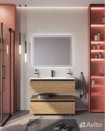 Мебель для ванной Cezares Slider 100-PI дуб тангент