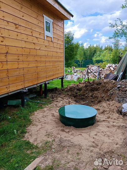 Установка септика “под ключ”