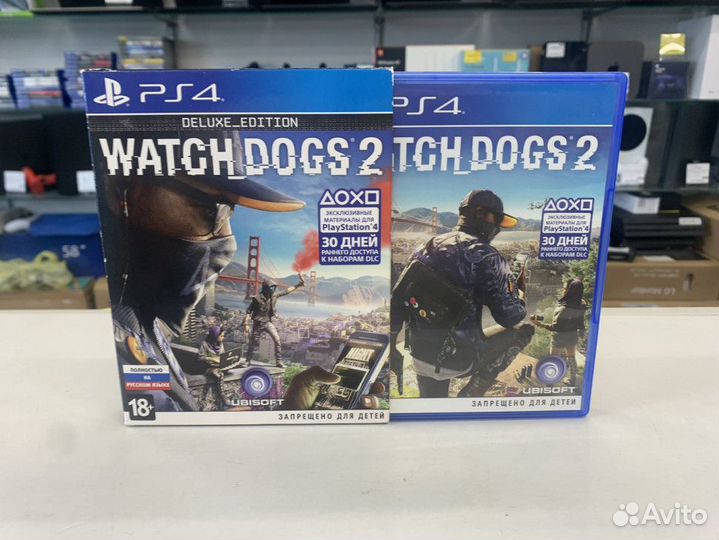Диск Sony Playstation 4 Watch Dogs 2