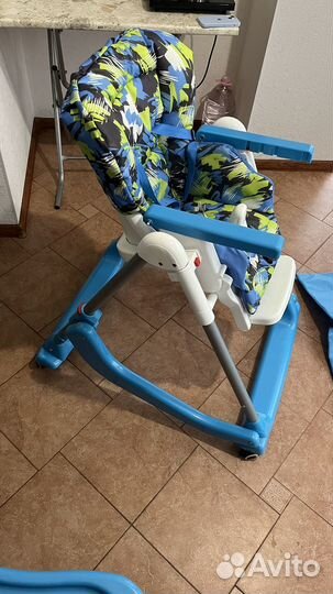 Стул для кормления детский шезлонг