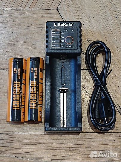 Налобный подводный LED фонарь для дайвинга