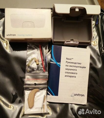 Заушный слуховой аппарат Unitron Next E HP, бу