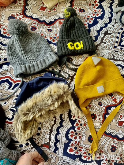 Шапки на мальчика 1 2 года