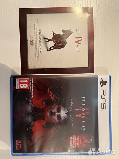 Diablo 4 ps5 диск
