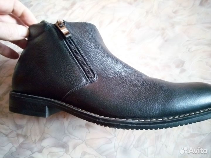 Ботинки мужские зимние классические новые