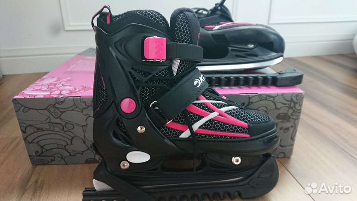 Коньки Kreiss раздвижные 31-34р