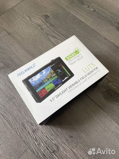 Накамерный монитор Feelworld LUT5 HDR/3D, 5.5