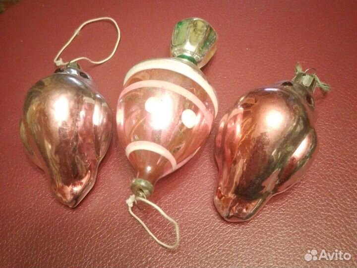 Елочные игрушки СССР