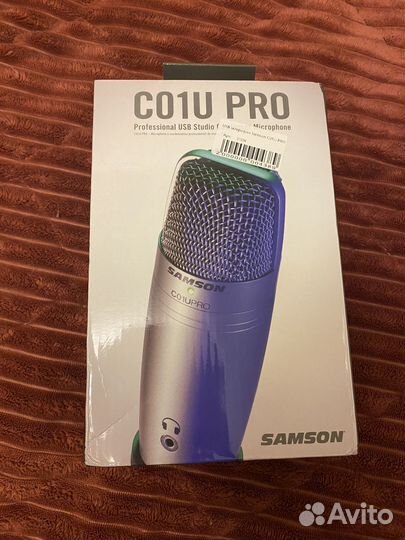 Студийный микрофон USB Samson C01U PRO