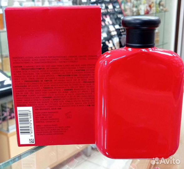 Ralph Lauren Polo Red туалетная вода муж