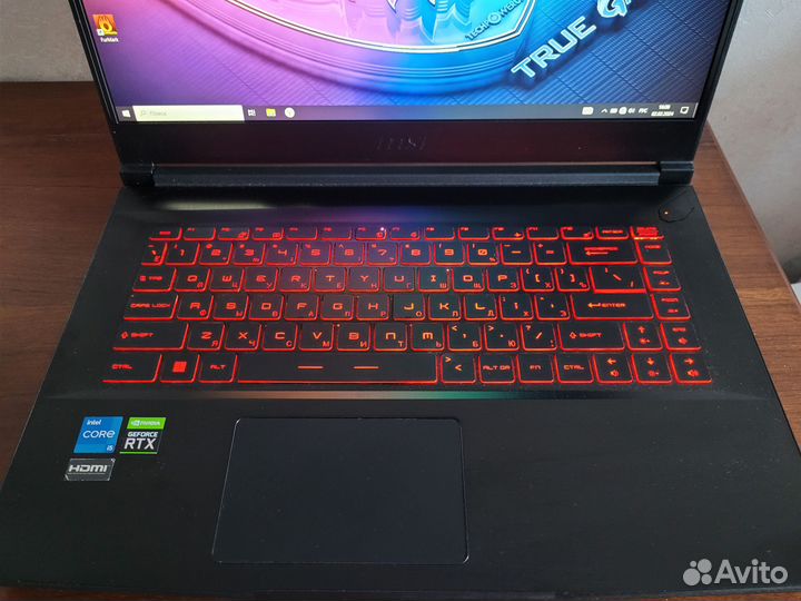 MSi i5-11400H/16Gb Rtx3050 SSD750Gb/iPS 144Hz