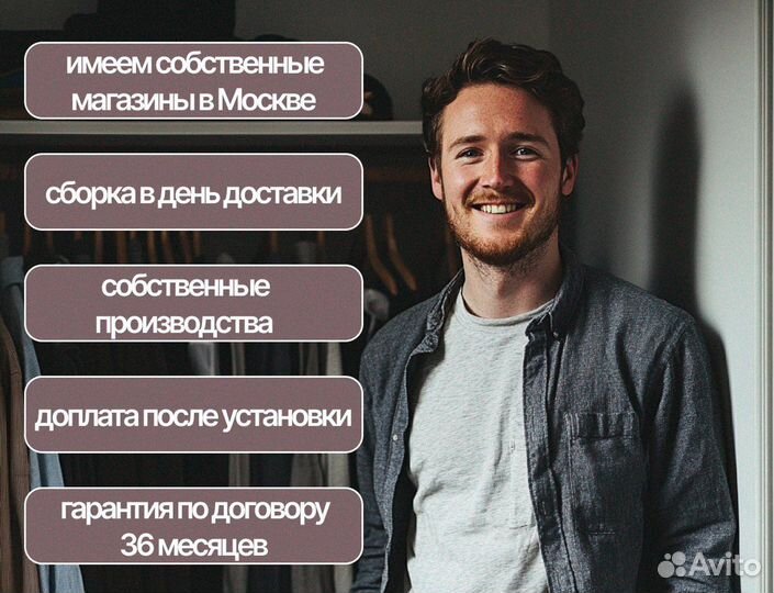 Шкаф купе из мдф на заказ в Котельниках