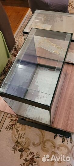 Аквариум б/у с фильтром