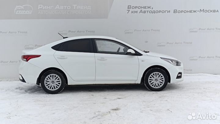 Hyundai Solaris 1.4 МТ, 2018, 125 000 км