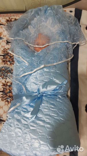 Конверт одеялко на выписку