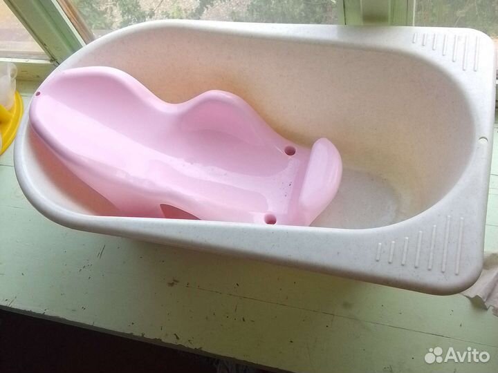 Детская ванночка с горкой