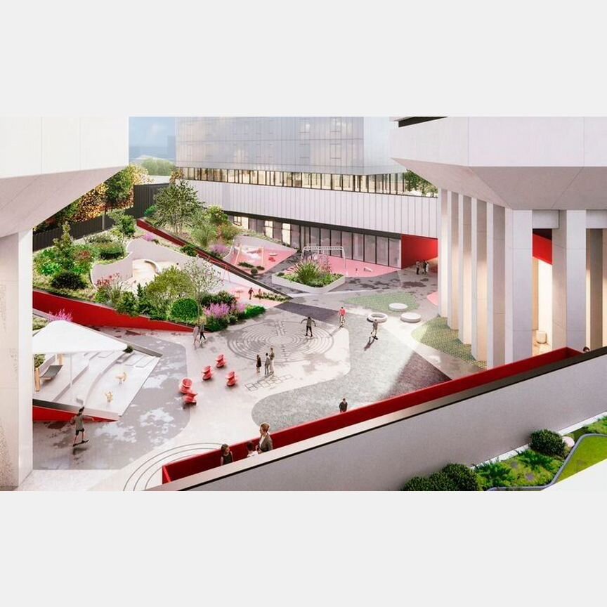 2-к. квартира, 61,3 м², 5/49 эт.