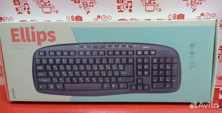 Клавиатура Perfeo PF-5000 ellipse(Беспроводая) K04