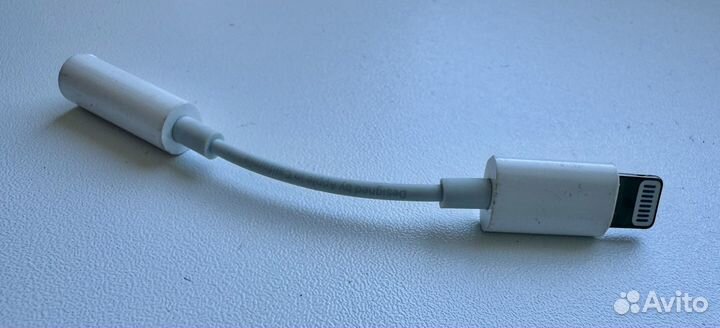 Переходник с Lightning на mini Jack 3.5 для iPhone