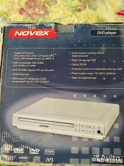 DVD проигрыватель novex