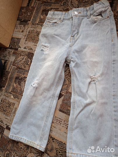 Джинсовые вещи на девочку 3-4 года