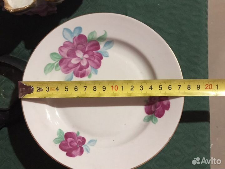 Десертные тарелки Дулево. Чайный сервиз