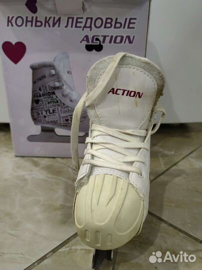 Коньки детские двухполозные р. 29