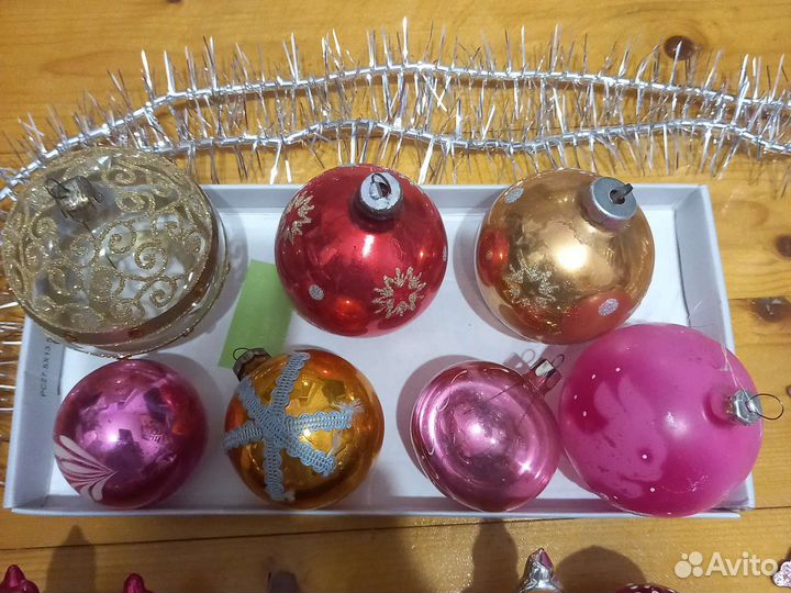 Елочные игрушки СССР