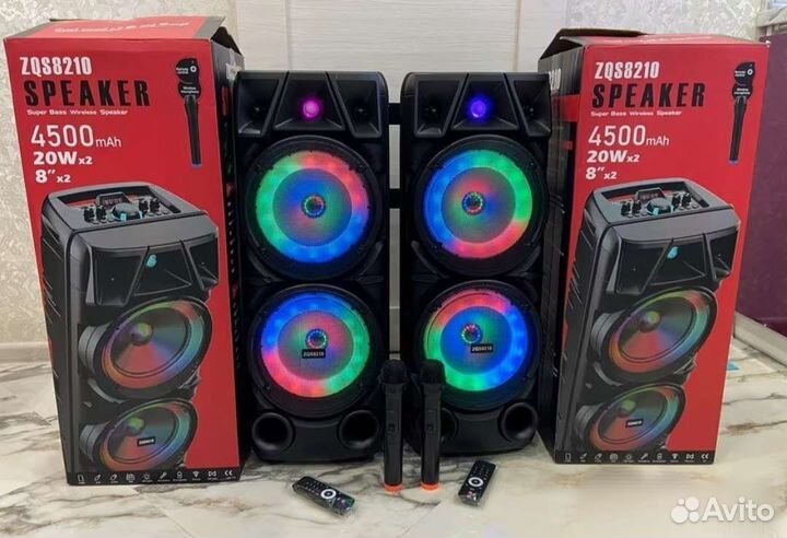 Портативная колонка с караоке