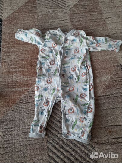 Слипы для новорожденного 62 размер 5 штук