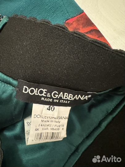 Dolce gabbana юбка оригинал