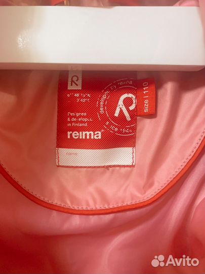 Пуховик короткий Reima 110