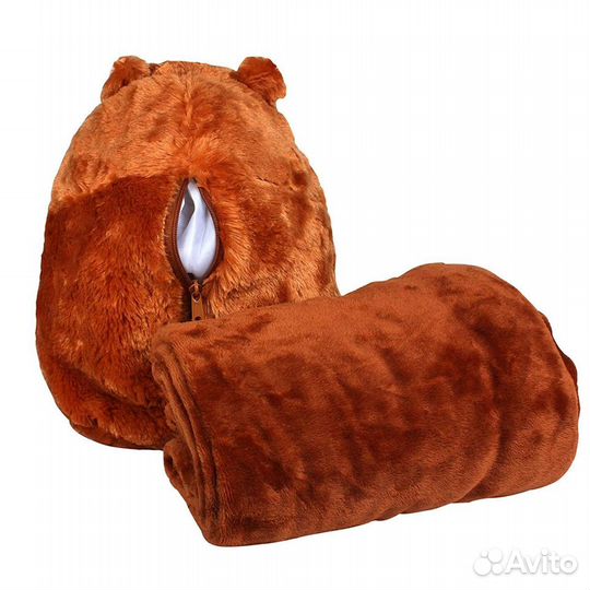 Хомяк плед большой