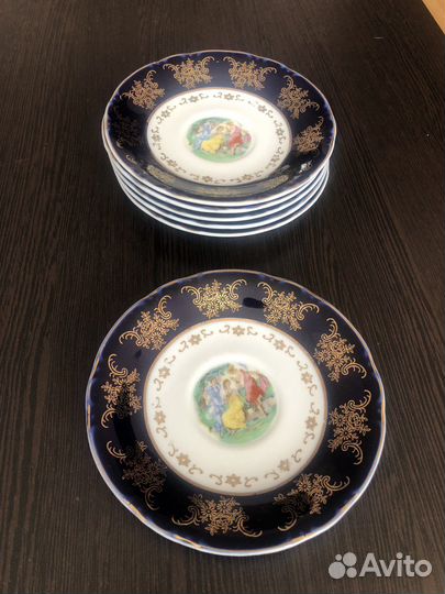 Чайные блюдца