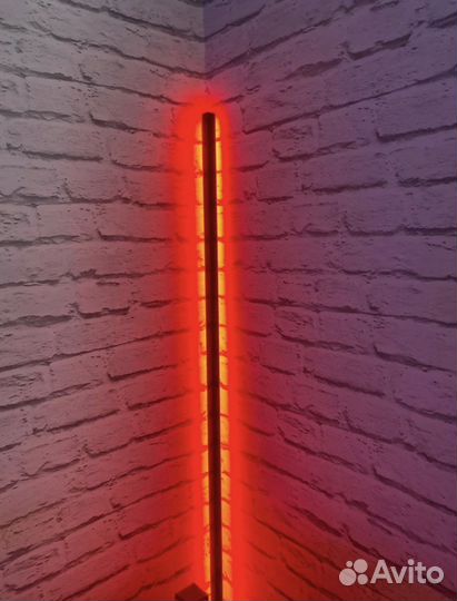 Лампа rgb угловой торшер