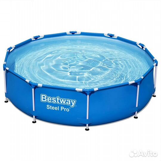 Каркасный бассейн Steel Pro 305х305х76см, 4678л