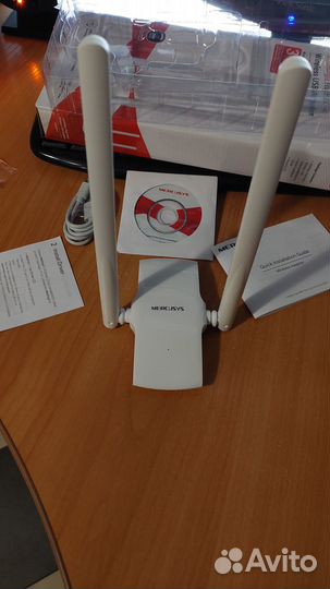 Wi-Fi адаптер Mercusys 300 Мбит/с