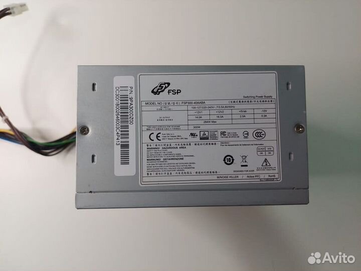 300W для системных блоков Acer FSP300-40aaba